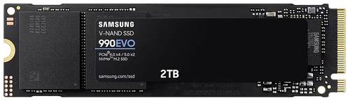 Samsung 990 EVO 2TB Interne M.2 PCIe NVMe SSD 2280 M.2 NVMe PCIe 4.0 x4, M.2 NVMe PCIe 5.0 x2 Retail