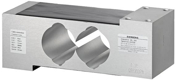 Siemens 7MH51032SD00 7MH5103-2SD00 Siwarex WL 260 Waegezelle SP-S AB 75kg C3 - Nennlast 75kg - Genauigkeitsklasse C3 - nicht