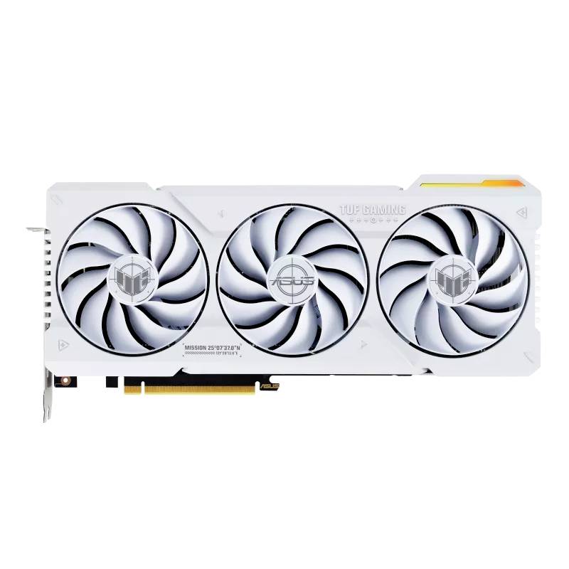 Asus Grafikkarte Nvidia GeForce RTX 4070 Ti TUF WHITE GAMING OC 12 GB GDDR6X-RAM PCIe x16 HDMI®, Di