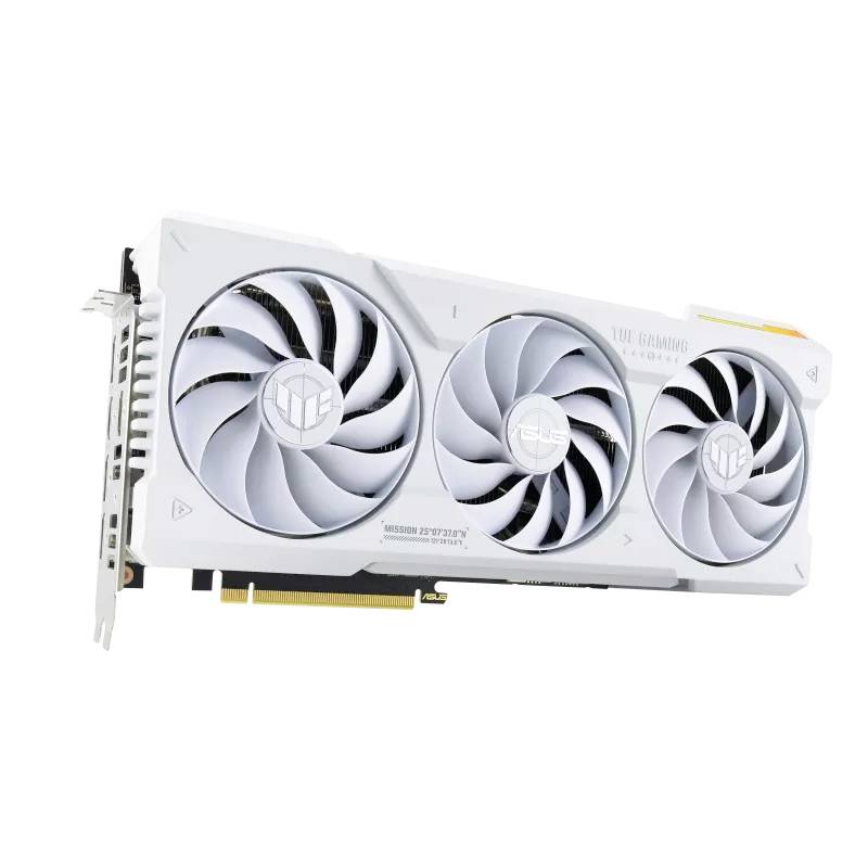 Asus Grafikkarte Nvidia GeForce RTX 4070 Ti TUF WHITE GAMING OC 12 GB GDDR6X-RAM PCIe x16 HDMI®, Di