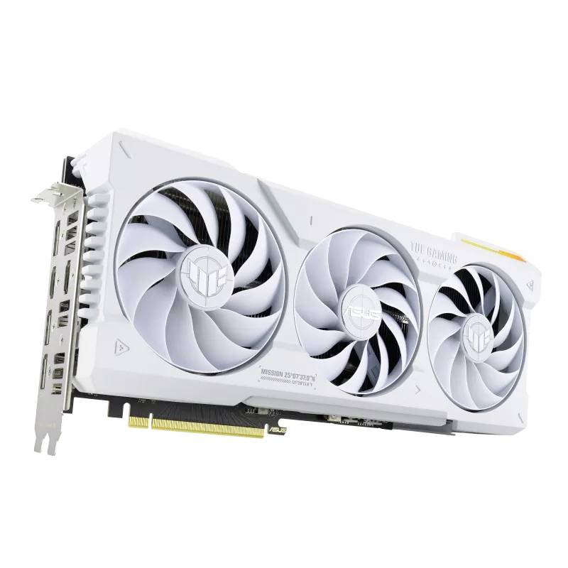 Asus Grafikkarte Nvidia GeForce RTX 4070 Ti TUF WHITE GAMING OC 12 GB GDDR6X-RAM PCIe x16 HDMI®, Di