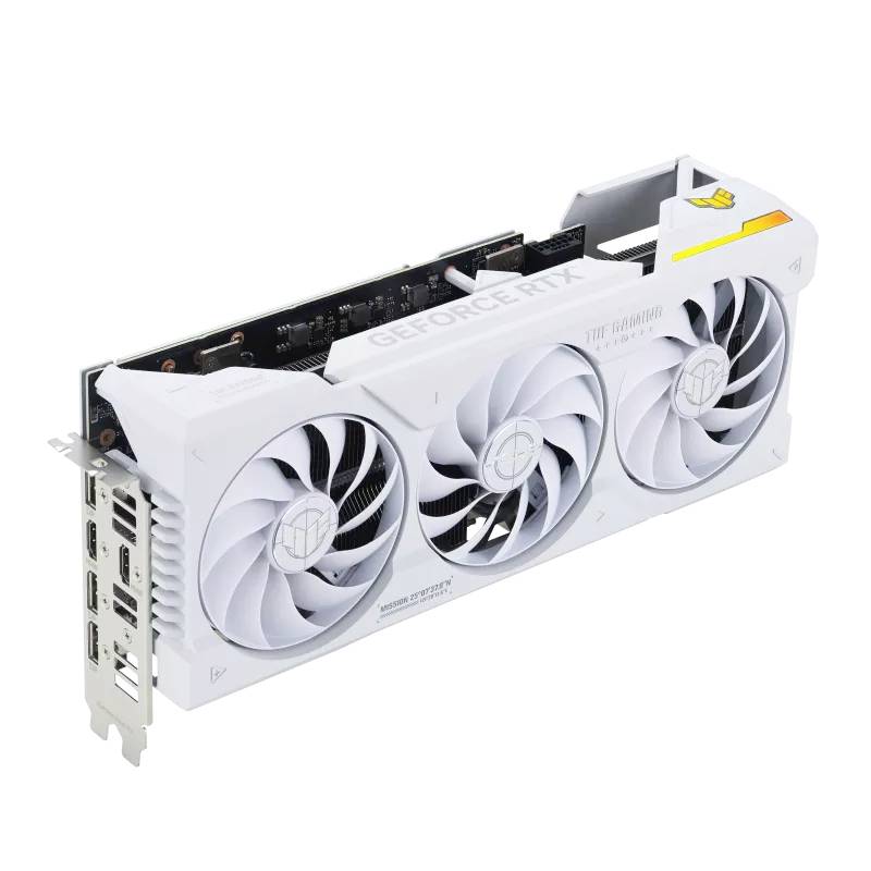 Asus Grafikkarte Nvidia GeForce RTX 4070 Ti TUF WHITE GAMING OC 12 GB GDDR6X-RAM PCIe x16 HDMI®, Di