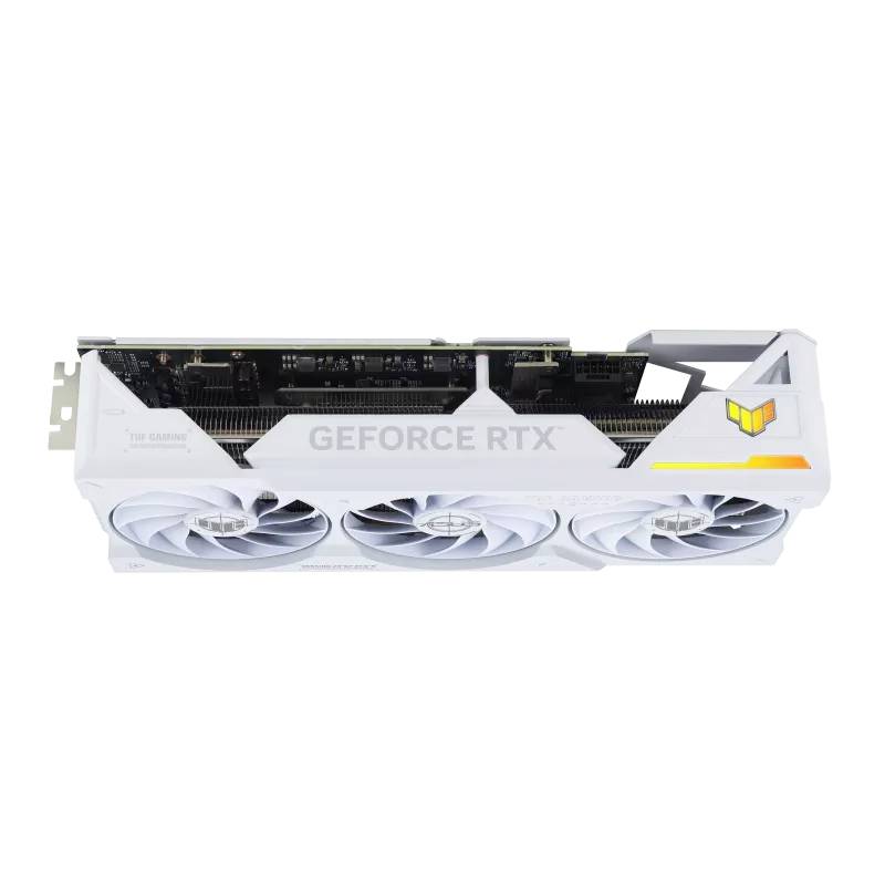 Asus Grafikkarte Nvidia GeForce RTX 4070 Ti TUF WHITE GAMING OC 12 GB GDDR6X-RAM PCIe x16 HDMI®, Di