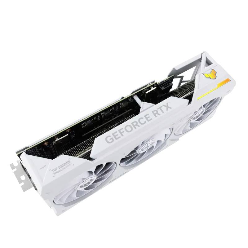 Asus Grafikkarte Nvidia GeForce RTX 4070 Ti TUF WHITE GAMING OC 12 GB GDDR6X-RAM PCIe x16 HDMI®, Di
