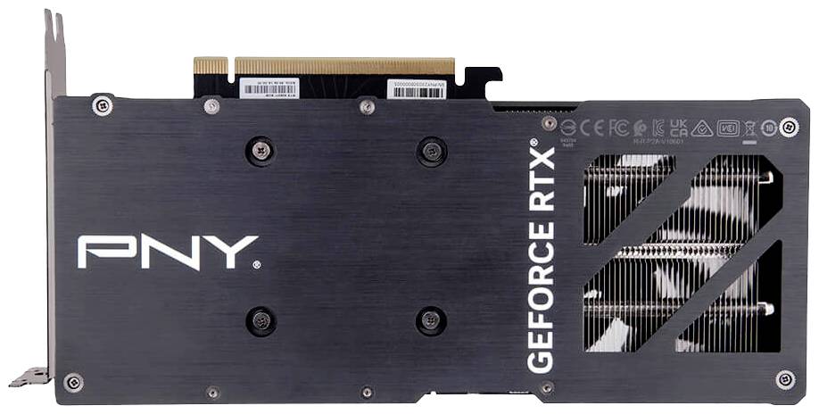PNY Grafikkarte Nvidia GeForce RTX 4070 Super LED OC 12 GB GDDR6X-RAM PCIe x16 HDMI®, DisplayPort NVIDIA G-Sync, Übertaktet / Overclocked