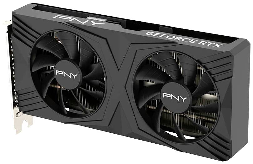 PNY Grafikkarte Nvidia GeForce RTX 4070 Super LED OC 12 GB GDDR6X-RAM PCIe x16 HDMI®, DisplayPort NVIDIA G-Sync, Übertaktet / Overclocked