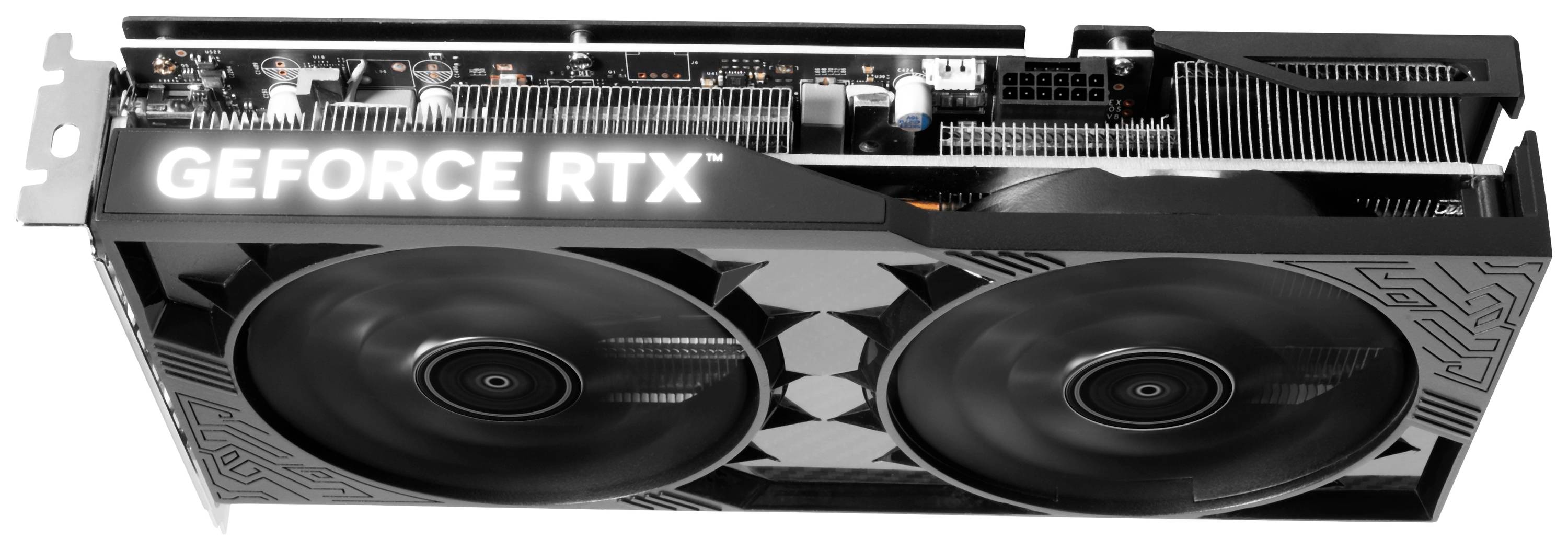 KFA2 Grafikkarte Nvidia GeForce RTX 4070 Super 2X 1-Click OC 12GB GDDR6X-RAM PCIe x16 HDMI®, DisplayPort NVIDIA G-Sync, RGB