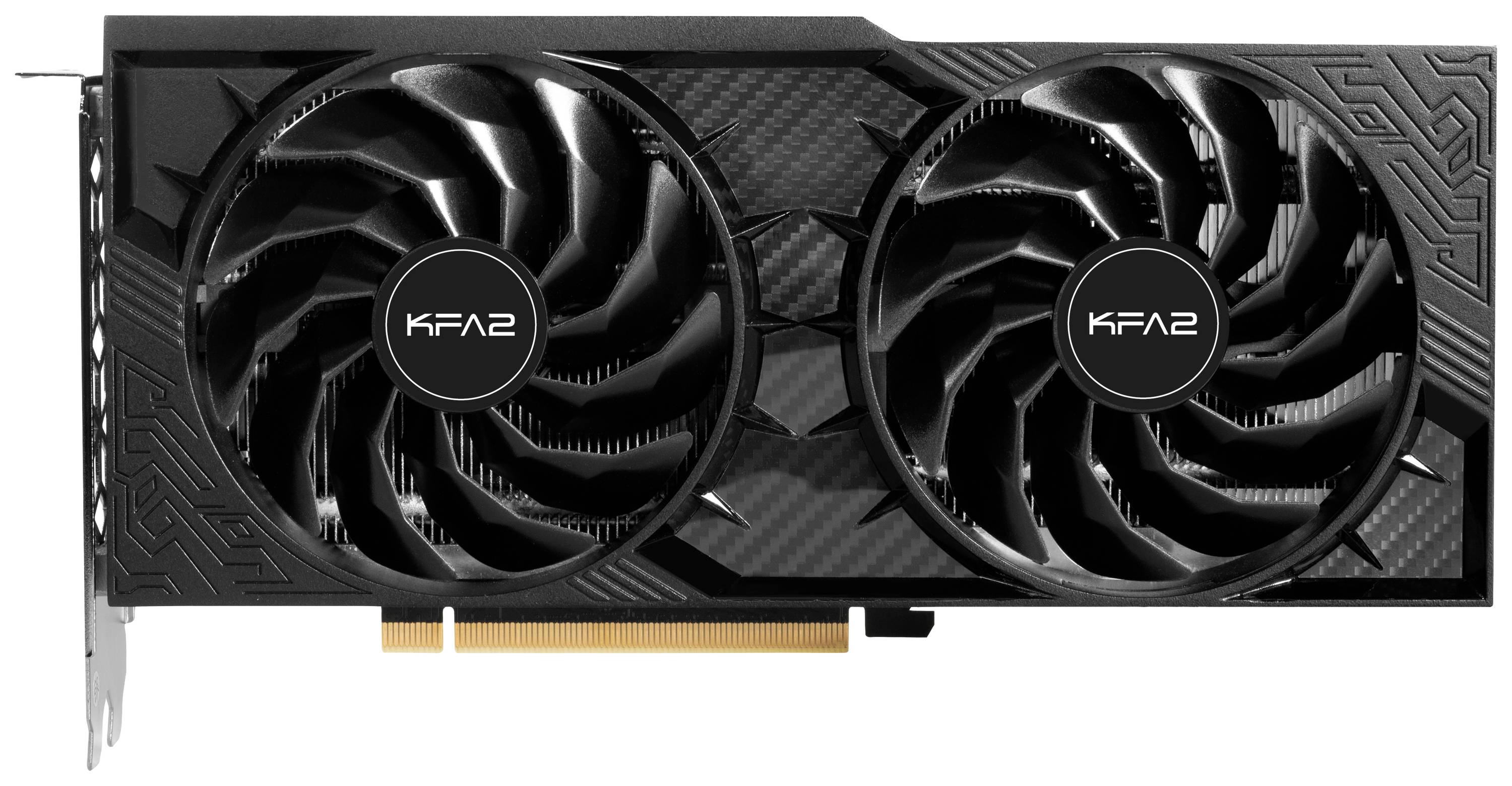 KFA2 Grafikkarte Nvidia GeForce RTX 4070 Super 2X 1-Click OC 12GB GDDR6X-RAM PCIe x16 HDMI®, DisplayPort NVIDIA G-Sync, RGB
