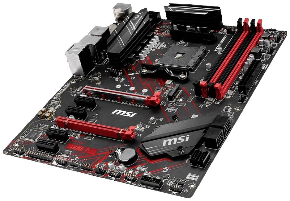 MSI B450 Gaming Plus MAX Mainboard Sockel (PC) AMD® AM4 Formfaktor (Details) ATX Mainboard-Chipsatz AMD® B450