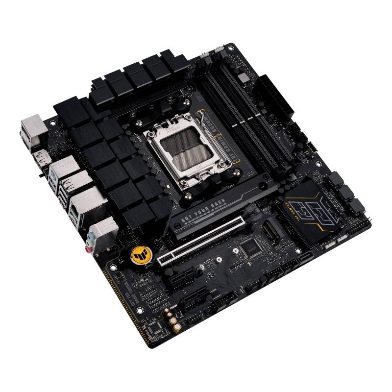Asus TUF GAMING B650M-E Mainboard Sockel (PC) AMD® AM5 Formfaktor (Details) ATX Mainboard-Chipsatz AMD® B650