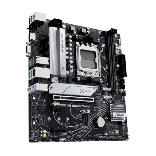 Asus PRIME B650M-K Mainboard Sockel (PC) AMD® AM5 Formfaktor (Details) Micro-ATX Mainboard-Chipsatz AMD® B650 Asus PRIME B650M-K Mainboard Sockel (PC) AMD® AM5 Formfaktor (Details) Micro-ATX Mainboard-Chipsatz AMD® B650