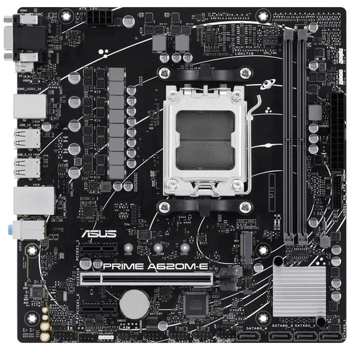 Asus PRIME A620M-E-CSM Mainboard Sockel (PC) AMD® AM5 Formfaktor (Details) Micro-ATX Mainboard-Chipsatz AMD® A620 Asus PRIME A620M-E-CSM Mainboard Sockel (PC) AMD® AM5 Formfaktor (Details) Micro-ATX Mainboard-Chipsatz AMD® A620