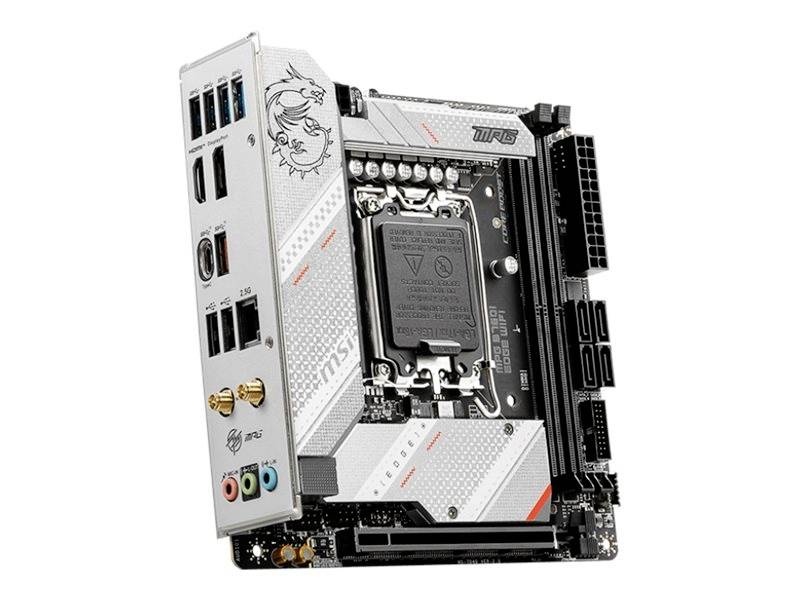 MSI MPG B760I EDGE WIFI Mainboard Sockel (PC) Intel® LGA 1700 Formfaktor (Details) Mini-ATX Mainboard-Chipsatz Intel® B760