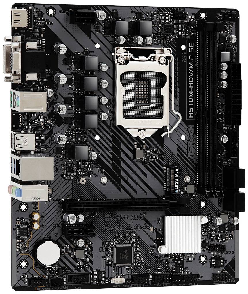 Asrock H510M-HDV/M.2 SE Eingabe / Ausgabe Mainboards & Zubehör Intel