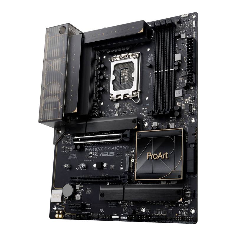 Asus PROART B760-CREATOR WIFI Mainboard Sockel (PC) Intel® LGA 1700 Formfaktor (Details) ATX Mainboard-Chipsatz Intel® B760