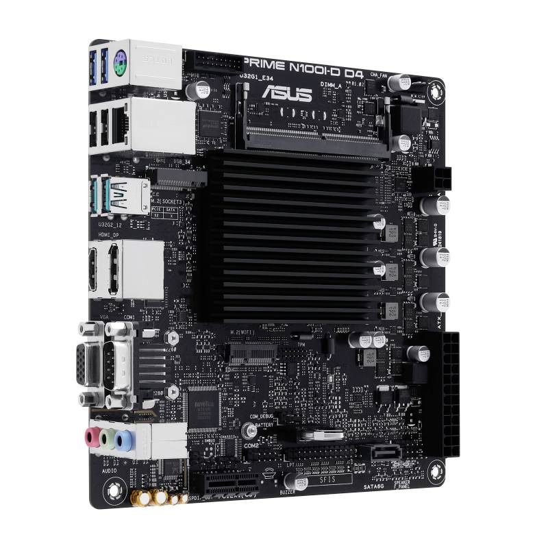 Asus PRIME N100I-D D4 Mainboard mit CPU Sockel (PC) Intel® 1264 Formfaktor (Details) Mini-ATX