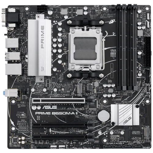 Asus PRIME B650M-A II-CSM Mainboard Sockel (PC) AMD® AM5 Formfaktor (Details) Micro-ATX Mainboard-Chipsatz AMD® B650 Asus PRIME B650M-A II-CSM Mainboard Sockel (PC) AMD® AM5 Formfaktor (Details) Micro-ATX Mainboard-Chipsatz AMD® B650