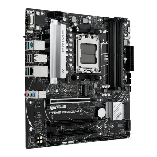 Asus PRIME B650M-A II-CSM Mainboard Sockel (PC) AMD® AM5 Formfaktor (Details) Micro-ATX Mainboard-Chipsatz AMD® B650 Asus PRIME B650M-A II-CSM Mainboard Sockel (PC) AMD® AM5 Formfaktor (Details) Micro-ATX Mainboard-Chipsatz AMD® B650