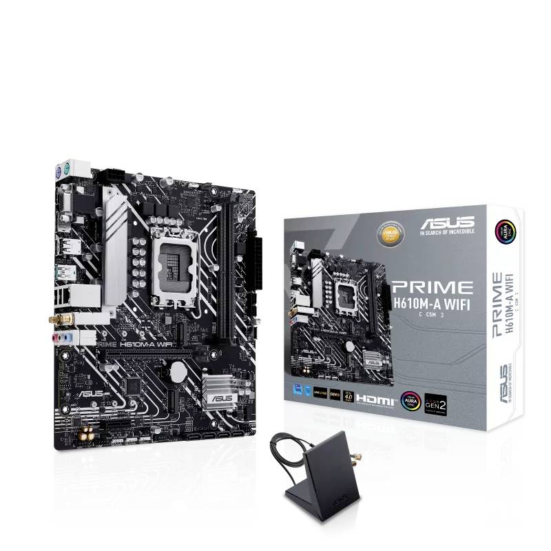 MB PRIME H610M-A WIFI Intel,1700,DDR5,mATX