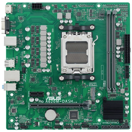 Asus PRO A620M-DASH-CSM Mainboard Sockel (PC) AMD® AM5 Formfaktor (Details) Micro-ATX Mainboard-Chipsatz AMD® A620 Asus PRO A620M-DASH-CSM Mainboard Sockel (PC) AMD® AM5 Formfaktor (Details) Micro-ATX Mainboard-Chipsatz AMD® A620