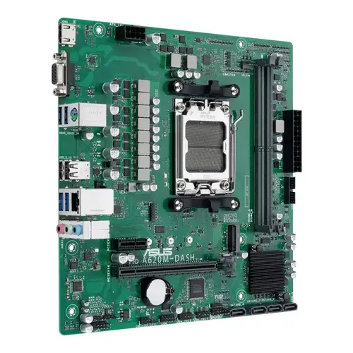 Asus PRO A620M-DASH-CSM Mainboard Sockel (PC) AMD® AM5 Formfaktor (Details) Micro-ATX Mainboard-Chipsatz AMD® A620 Asus PRO A620M-DASH-CSM Mainboard Sockel (PC) AMD® AM5 Formfaktor (Details) Micro-ATX Mainboard-Chipsatz AMD® A620