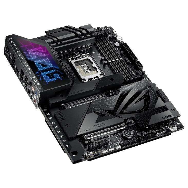 Asus ROG MAXIMUS Z790 DARK HERO Mainboard Sockel (PC) Intel® LGA 1700 Formfaktor (Details) ATX Mainboard-Chipsatz Intel® Z790