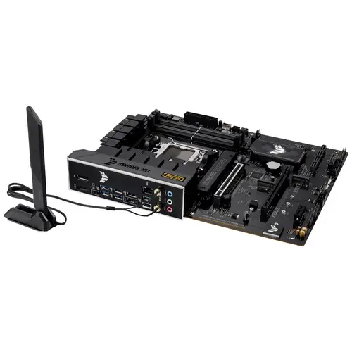Asus TUF GAMING B650-E WIFI Mainboard Sockel (PC) AMD® AM5 Formfaktor (Details) ATX Mainboard-Chipsatz AMD® B650 Asus TUF GAMING B650-E WIFI Mainboard Sockel (PC) AMD® AM5 Formfaktor (Details) ATX Mainboard-Chipsatz AMD® B650