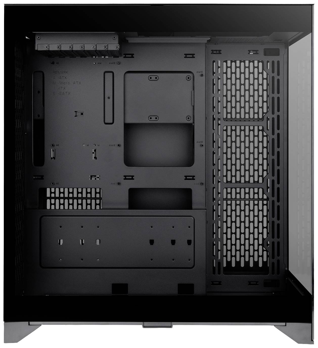 Thermaltake CTE E600 MX Midi-Tower Gaming-Gehäuse Schwarz Seitenfenster