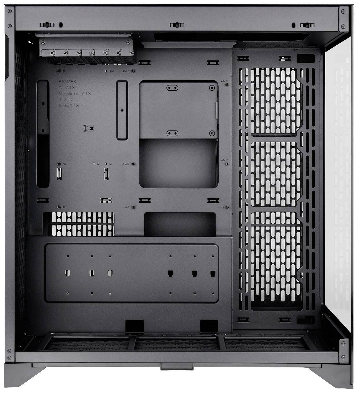 Thermaltake CTE E600 MX Midi-Tower Gaming-Gehäuse Schwarz Seitenfenster