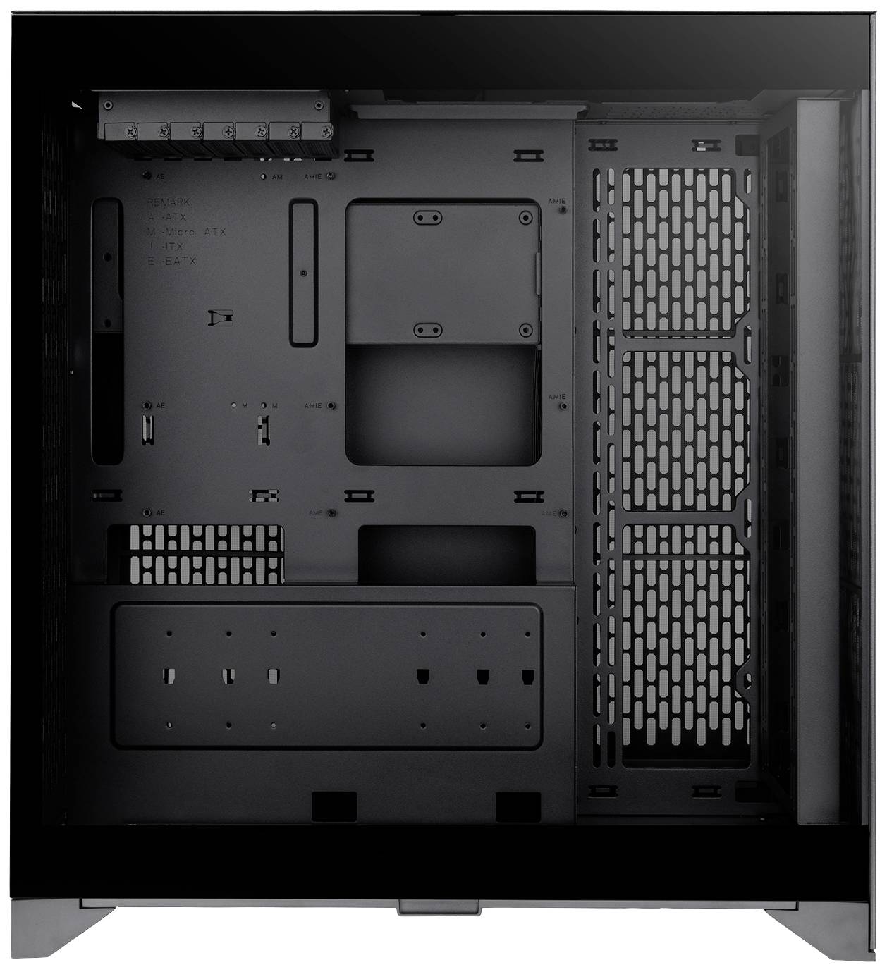 Thermaltake CTE E600 MX Midi-Tower Gaming-Gehäuse Schwarz Seitenfenster