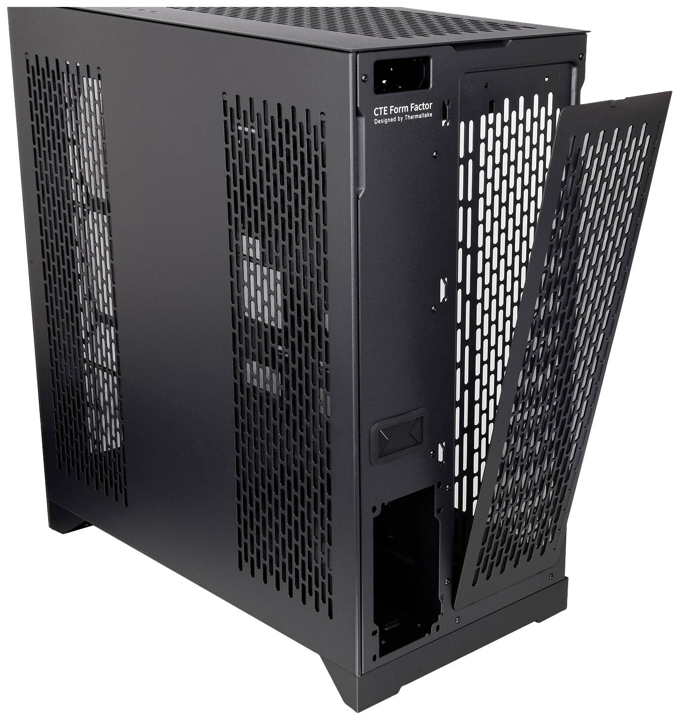 Thermaltake CTE E600 MX Midi-Tower Gaming-Gehäuse Schwarz Seitenfenster
