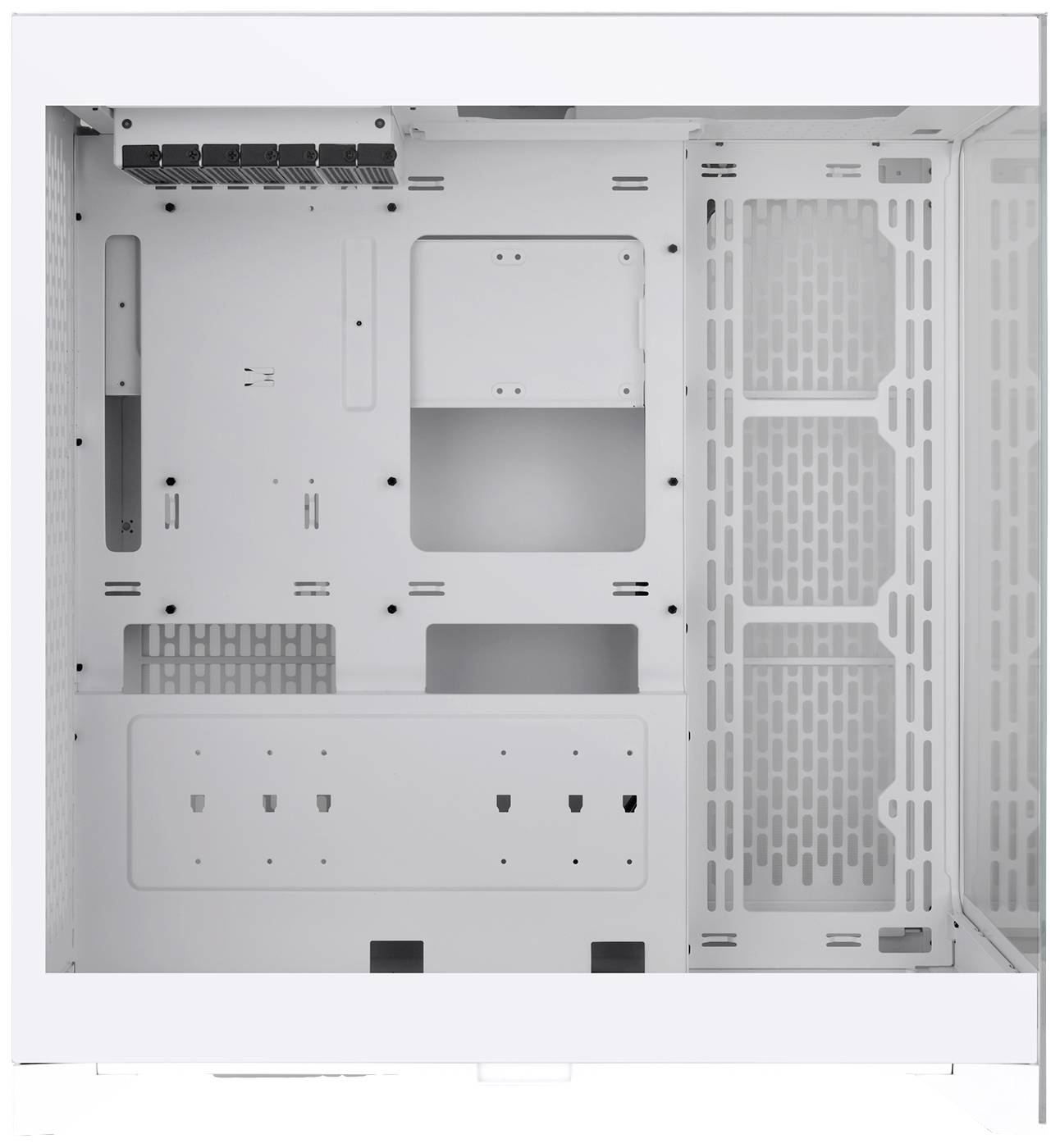 Thermaltake CTE E600 MX Midi-Tower Gaming-Gehäuse Weiß Seitenfenster