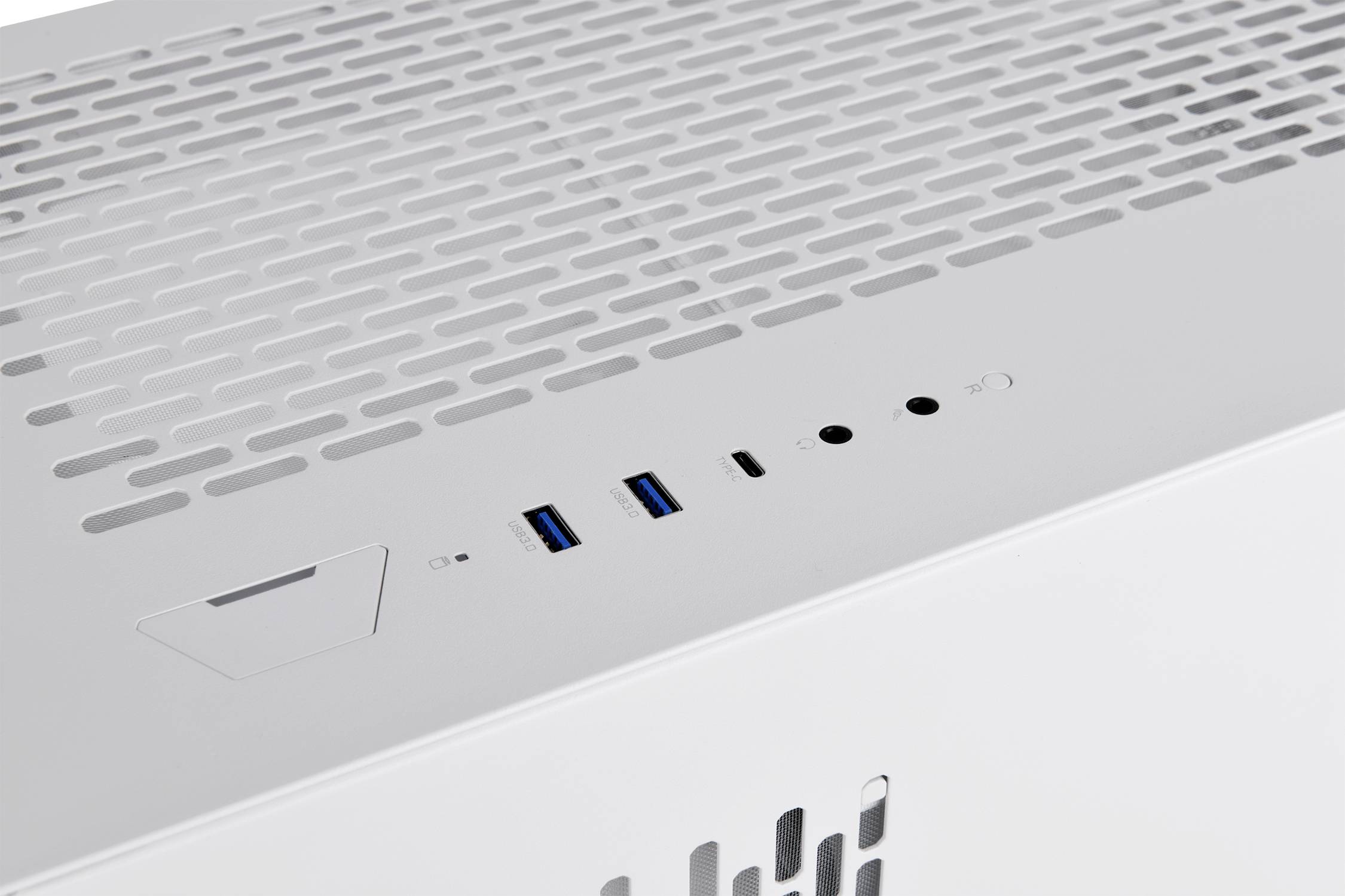 Thermaltake CTE E600 MX Midi-Tower Gaming-Gehäuse Weiß Seitenfenster