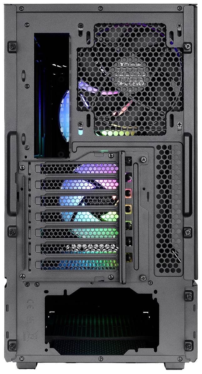 Thermaltake Ceres 330 TG Midi-Tower Gaming-Gehäuse Schwarz Seitenfenster