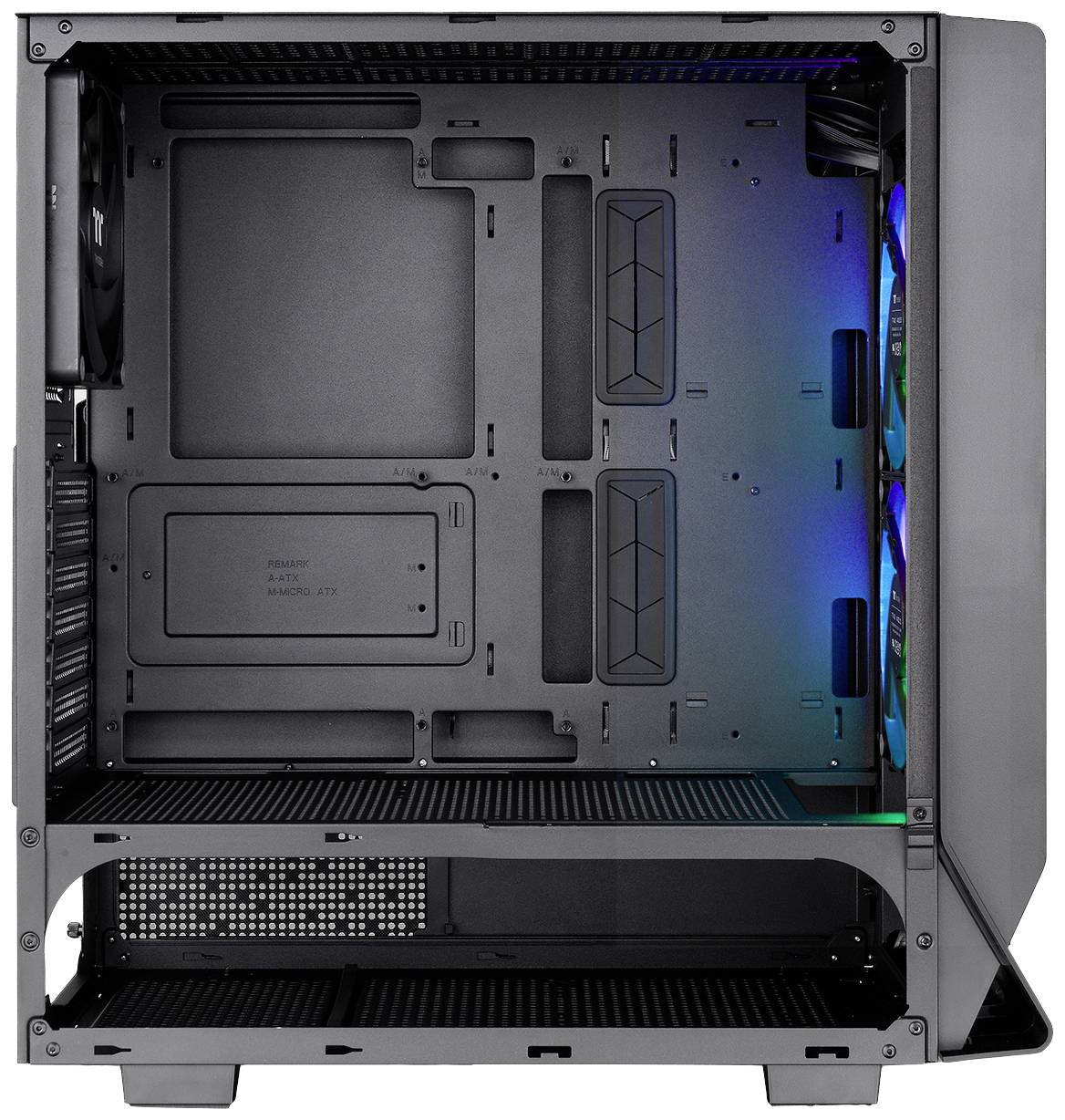 Thermaltake Ceres 330 TG Midi-Tower Gaming-Gehäuse Schwarz Seitenfenster