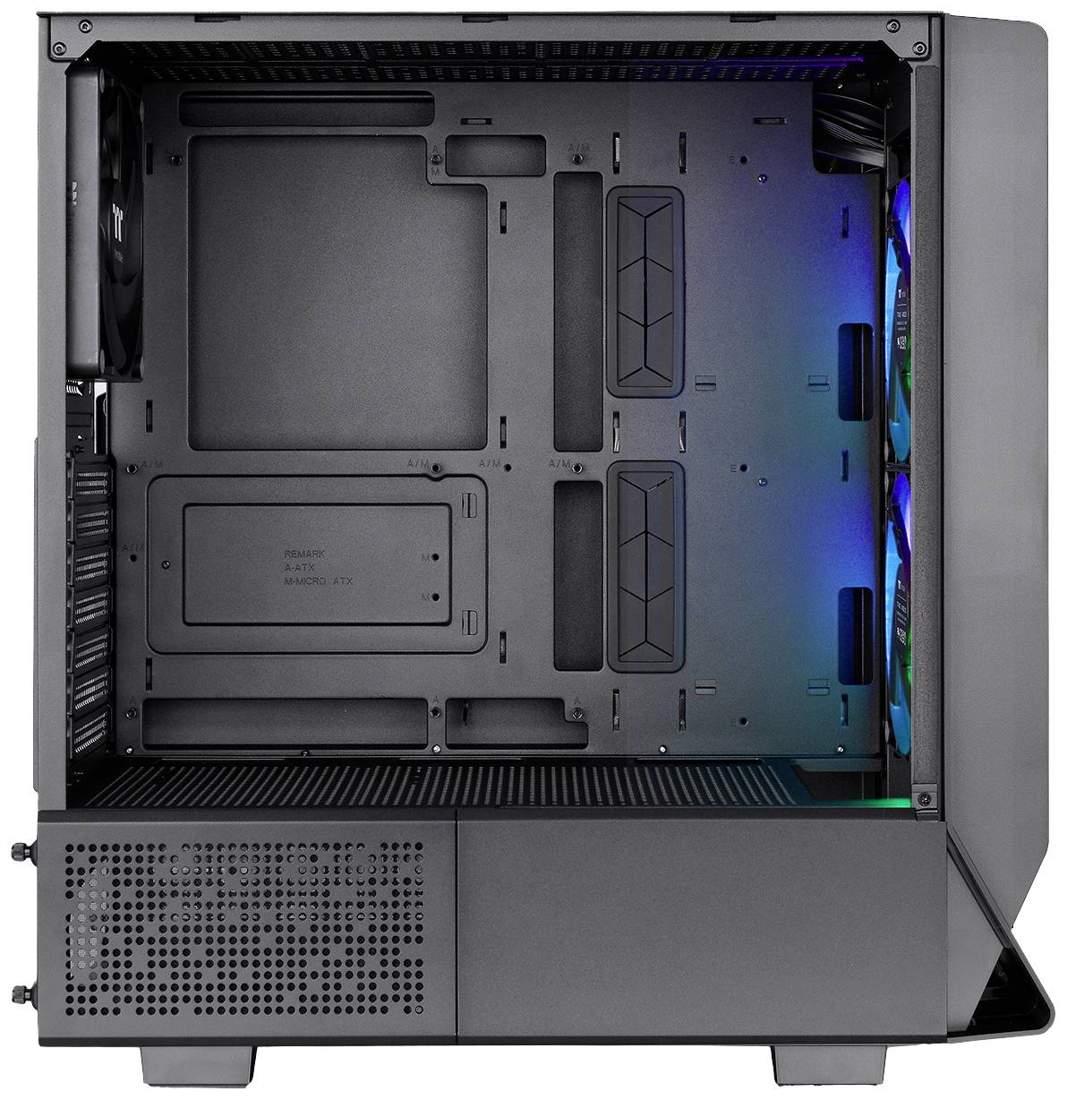 Thermaltake Ceres 330 TG Midi-Tower Gaming-Gehäuse Schwarz Seitenfenster