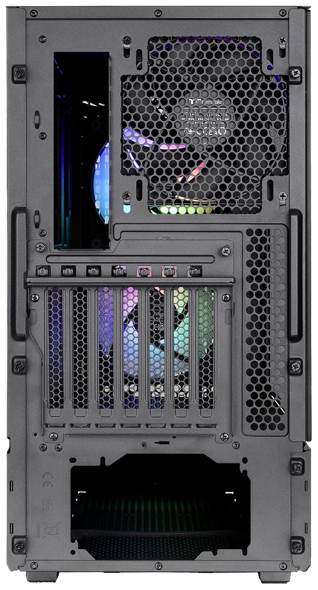 Thermaltake Ceres 330 TG Midi-Tower Gaming-Gehäuse Schwarz Seitenfenster