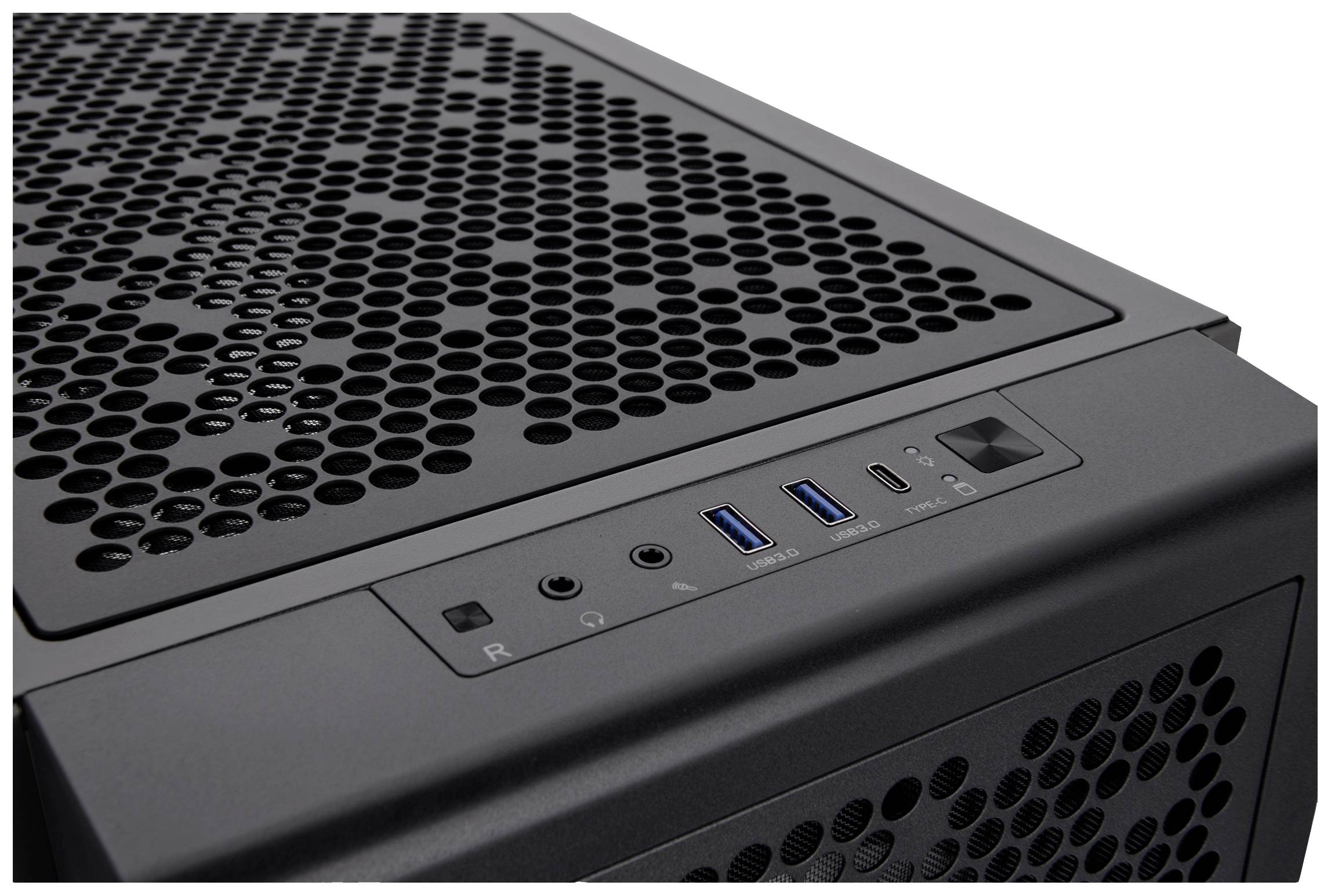 Thermaltake Ceres 330 TG Midi-Tower Gaming-Gehäuse Schwarz Seitenfenster