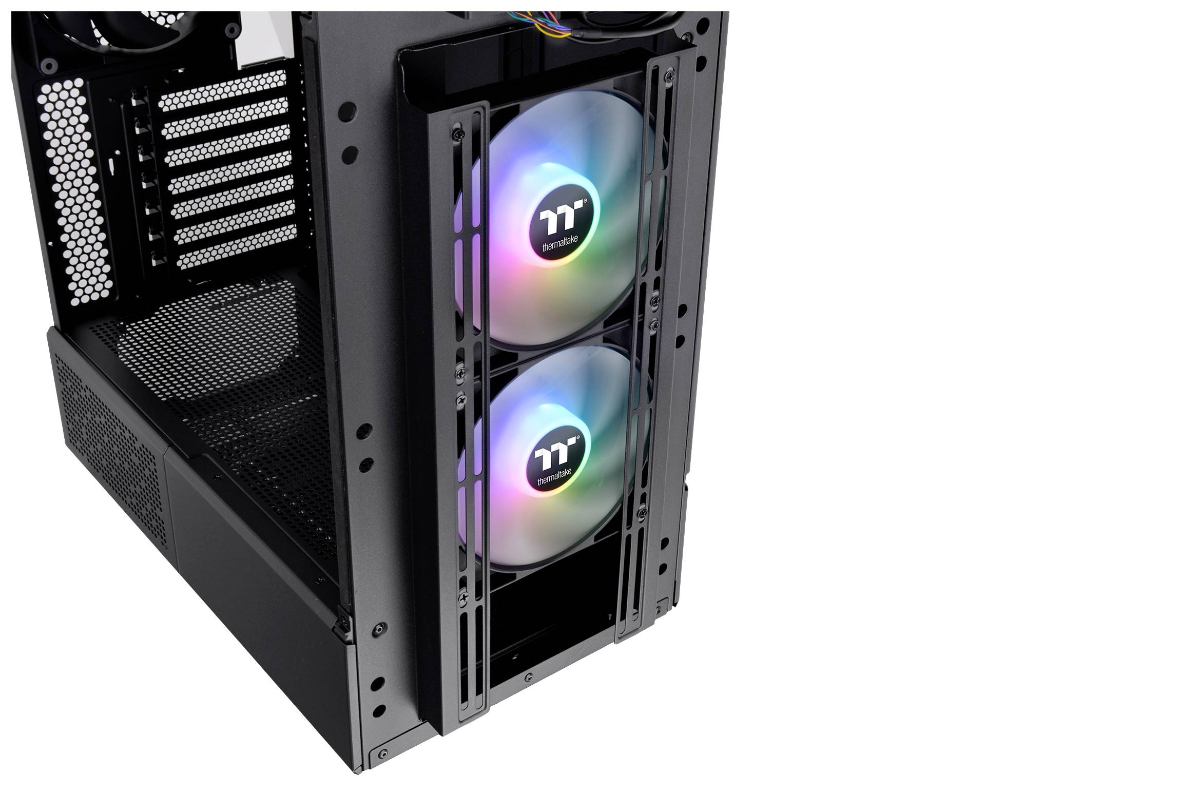 Thermaltake Ceres 330 TG Midi-Tower Gaming-Gehäuse Schwarz Seitenfenster