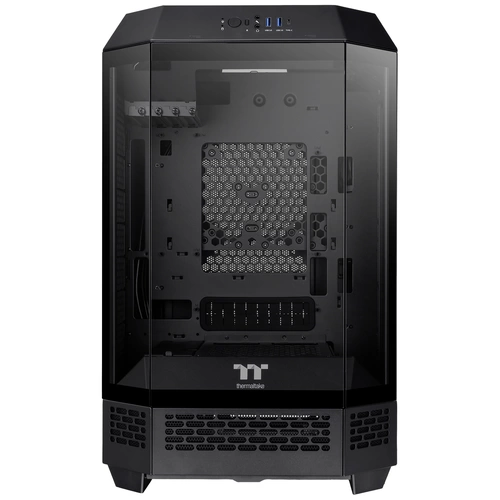 Thermaltake The Tower 300 Micro-Tower Gaming-Gehäuse Schwarz 2 vorinstallierte Lüfter, Seitenfenster Thermaltake The Tower 300 Micro-Tower Gaming-Gehäuse Schwarz 2 vorinstallierte Lüfter, Seitenfenster