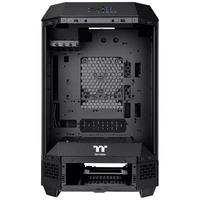 Thermaltake The Tower 300 Micro-Tower Gaming-Gehäuse Schwarz 2 vorinstallierte Lüfter, Seitenfenster Thermaltake The Tower 300 Micro-Tower Gaming-Gehäuse Schwarz 2 vorinstallierte Lüfter, Seitenfenster