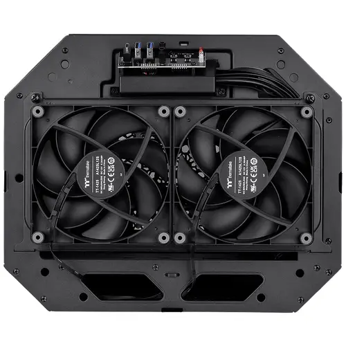 Thermaltake The Tower 300 Micro-Tower Gaming-Gehäuse Schwarz 2 vorinstallierte Lüfter, Seitenfenster Thermaltake The Tower 300 Micro-Tower Gaming-Gehäuse Schwarz 2 vorinstallierte Lüfter, Seitenfenster
