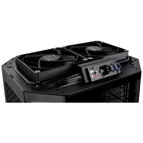 Thermaltake The Tower 300 Micro-Tower Gaming-Gehäuse Schwarz 2 vorinstallierte Lüfter, Seitenfenster Thermaltake The Tower 300 Micro-Tower Gaming-Gehäuse Schwarz 2 vorinstallierte Lüfter, Seitenfenster