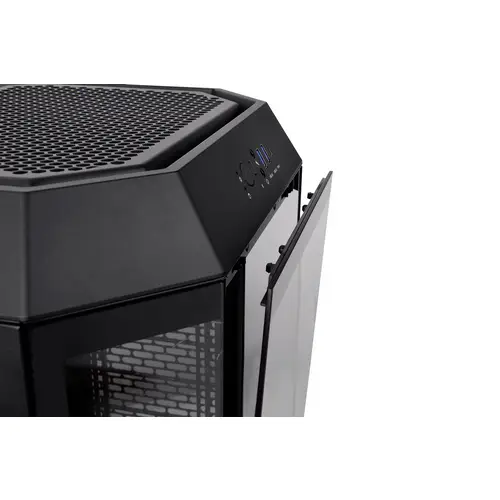 Thermaltake The Tower 300 Micro-Tower Gaming-Gehäuse Schwarz 2 vorinstallierte Lüfter, Seitenfenster Thermaltake The Tower 300 Micro-Tower Gaming-Gehäuse Schwarz 2 vorinstallierte Lüfter, Seitenfenster