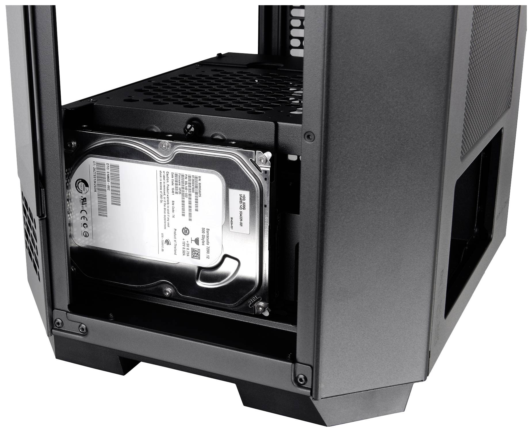 Thermaltake The Tower 300 Micro-Tower Gaming-Gehäuse Schwarz 2 vorinstallierte Lüfter, Seitenfenster