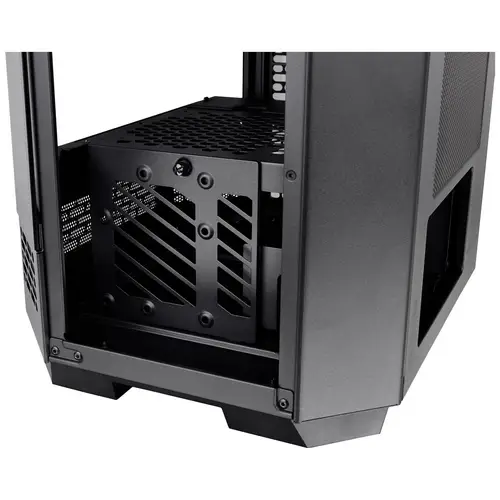 Thermaltake The Tower 300 Micro-Tower Gaming-Gehäuse Schwarz 2 vorinstallierte Lüfter, Seitenfenster Thermaltake The Tower 300 Micro-Tower Gaming-Gehäuse Schwarz 2 vorinstallierte Lüfter, Seitenfenster
