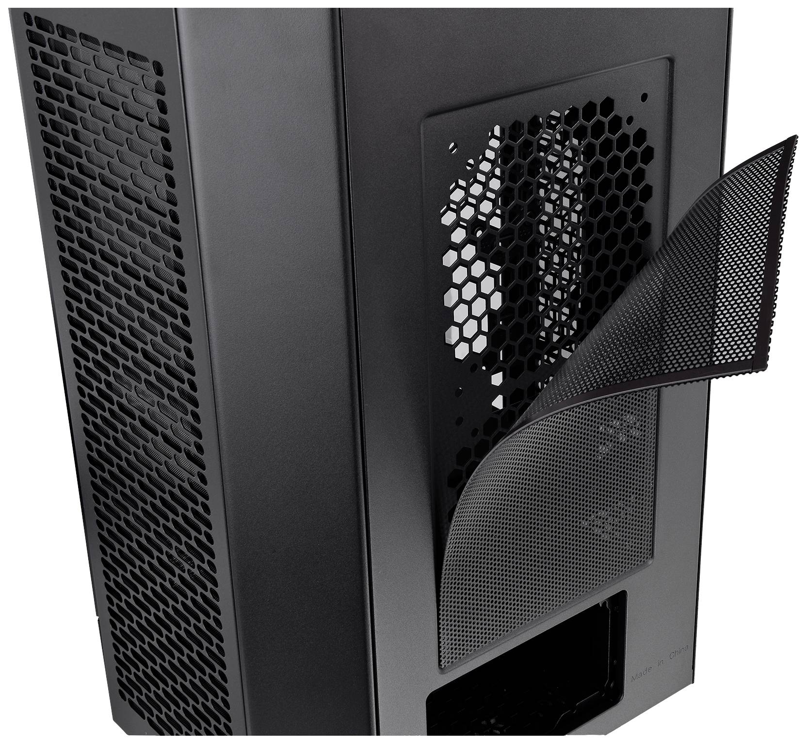 Thermaltake The Tower 300 Micro-Tower Gaming-Gehäuse Schwarz 2 vorinstallierte Lüfter, Seitenfenster