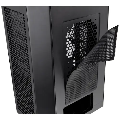 Thermaltake The Tower 300 Micro-Tower Gaming-Gehäuse Schwarz 2 vorinstallierte Lüfter, Seitenfenster Thermaltake The Tower 300 Micro-Tower Gaming-Gehäuse Schwarz 2 vorinstallierte Lüfter, Seitenfenster