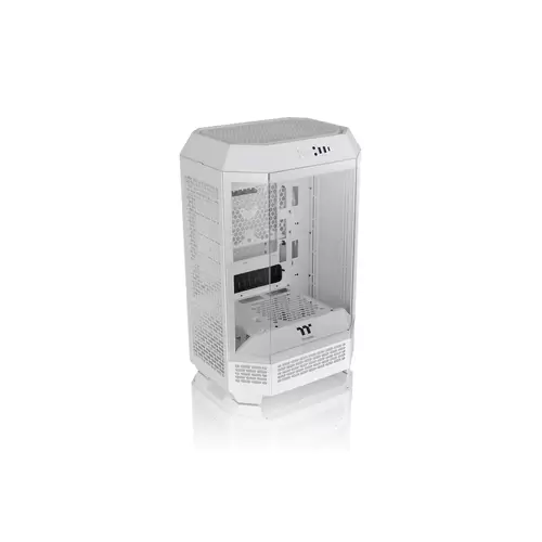 Thermaltake The Tower 300 Micro-Tower Gaming-Gehäuse Weiß 2 vorinstallierte Lüfter, Seitenfenster Thermaltake The Tower 300 Micro-Tower Gaming-Gehäuse Weiß 2 vorinstallierte Lüfter, Seitenfenster
