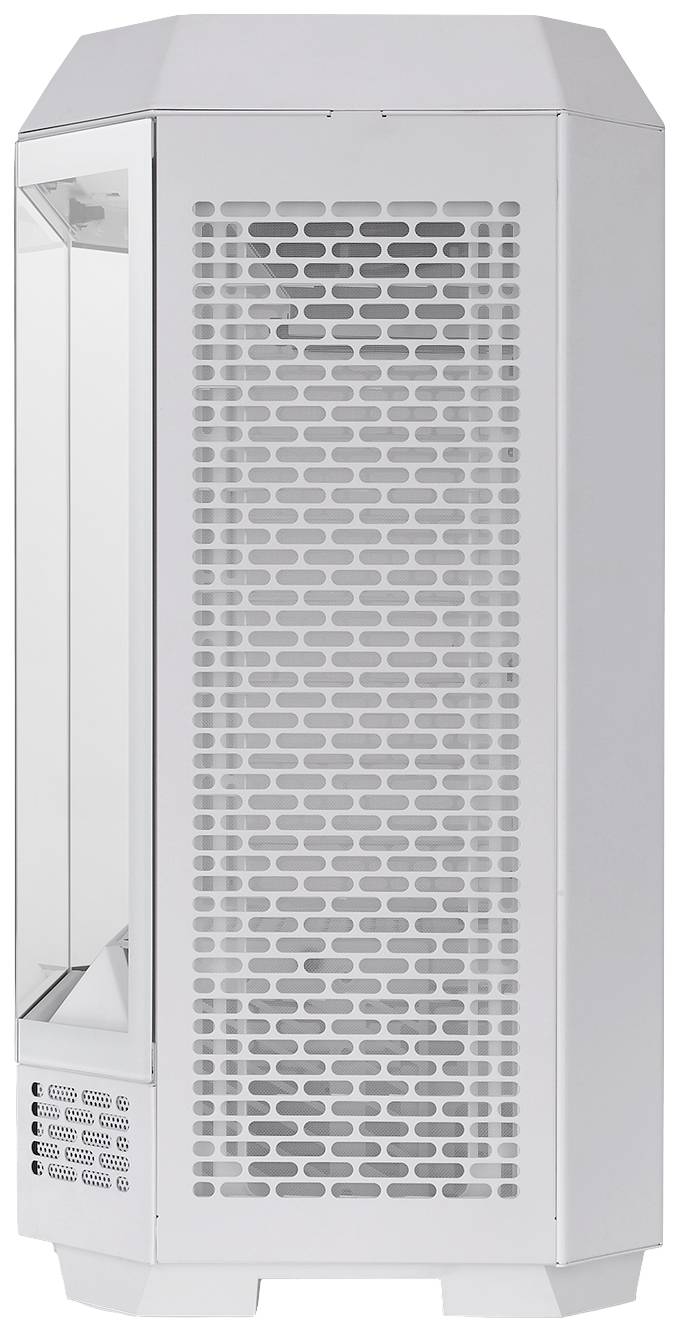Thermaltake The Tower 300 Micro-Tower Gaming-Gehäuse Weiß 2 vorinstallierte Lüfter, Seitenfenster